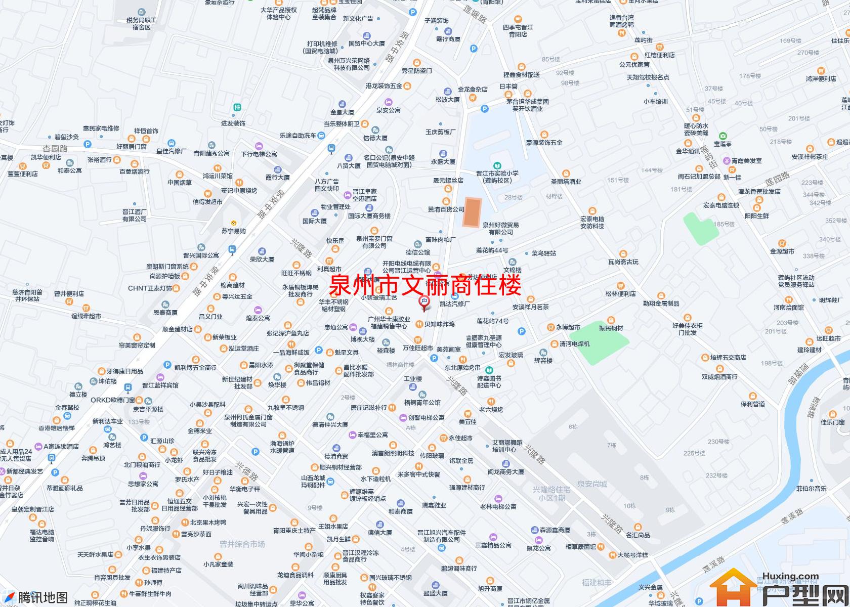 文丽商住楼小区 - 户型网