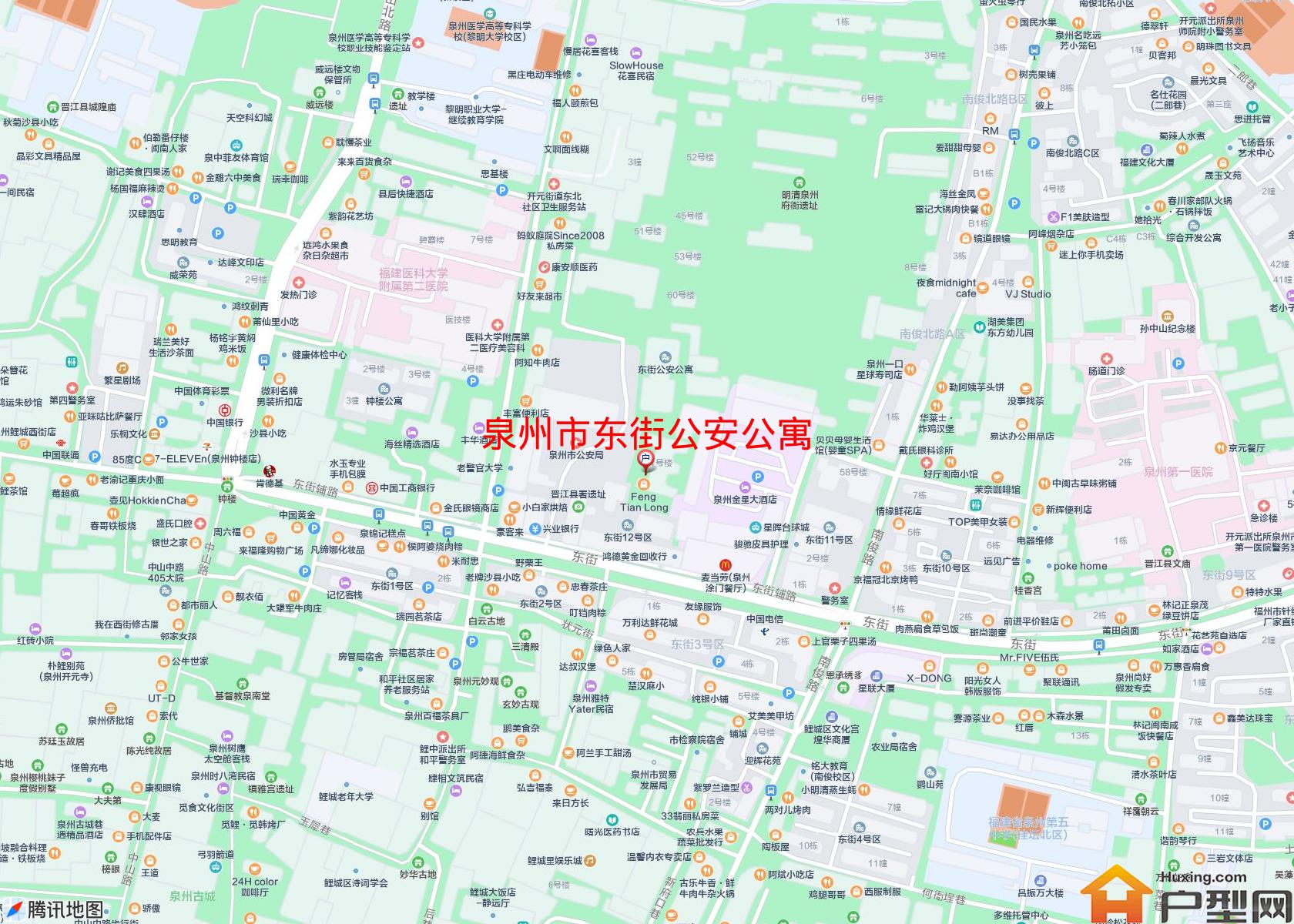 东街公安公寓小区 - 户型网