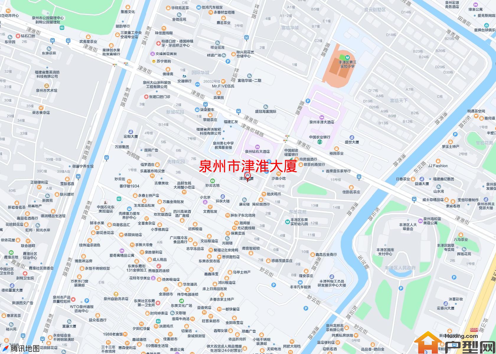 津淮大厦小区 - 户型网