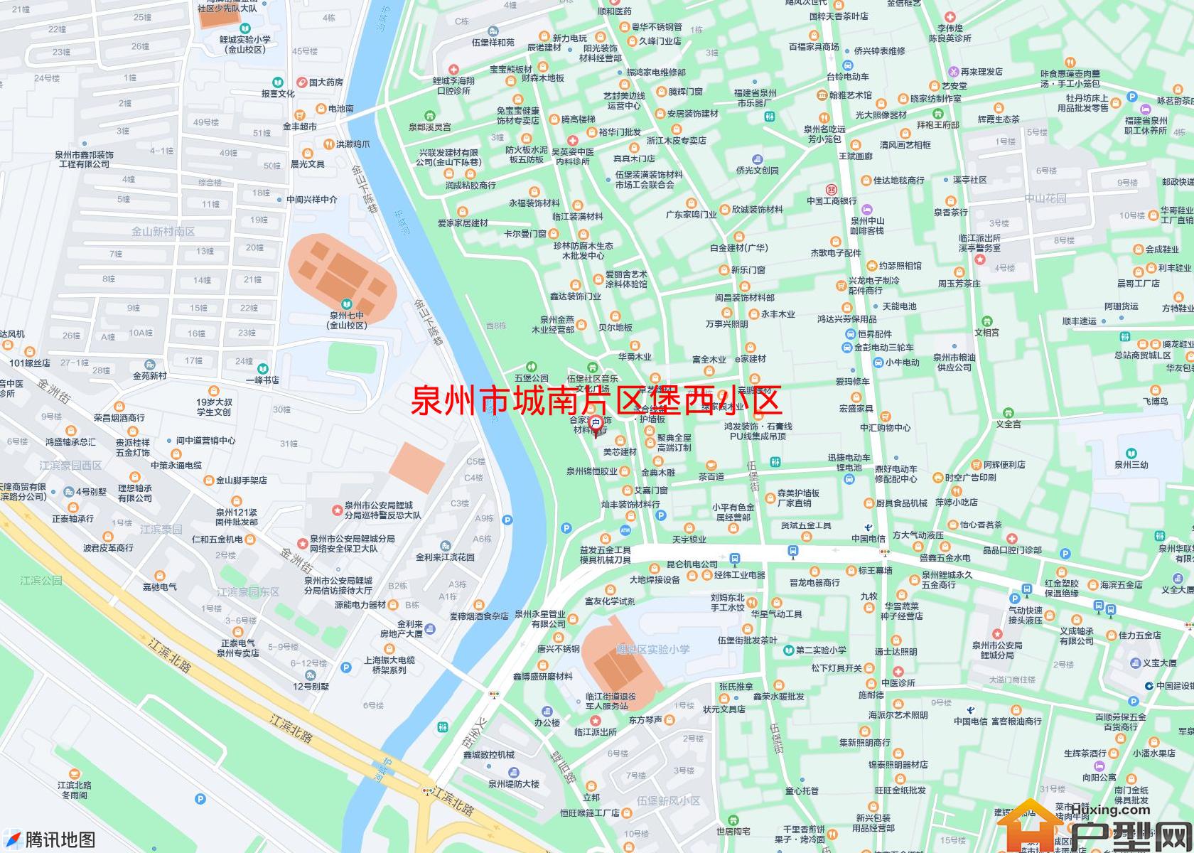 城南片区堡西小区小区 - 户型网