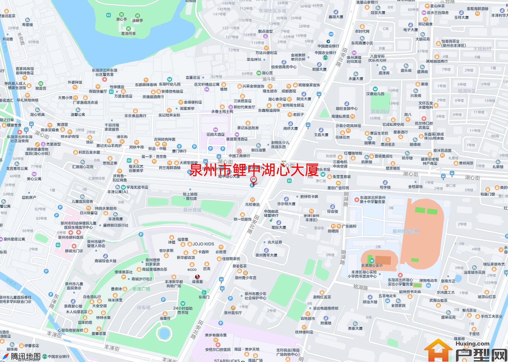 鲤中湖心大厦小区 - 户型网