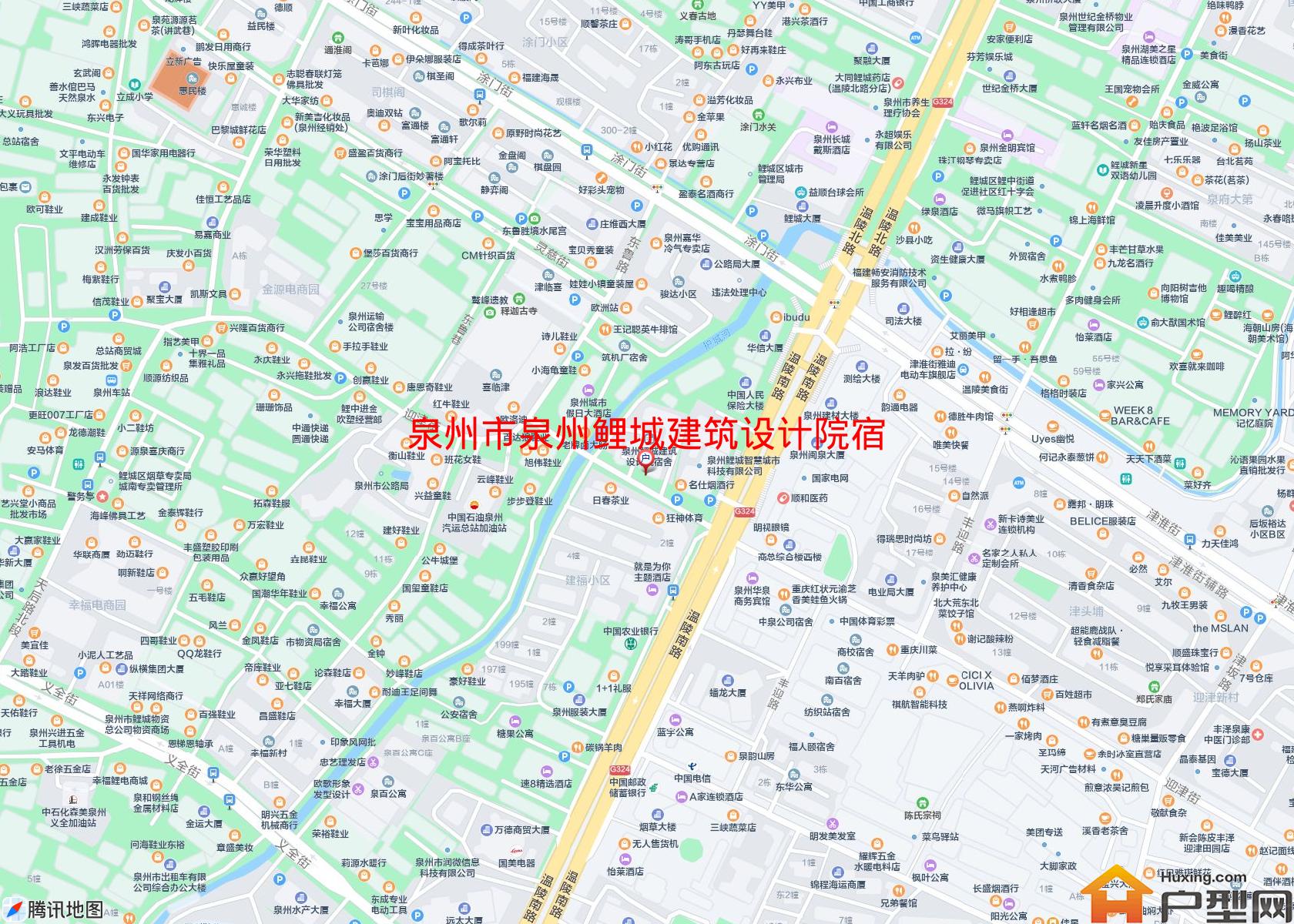 泉州鲤城建筑设计院宿舍小区 - 户型网