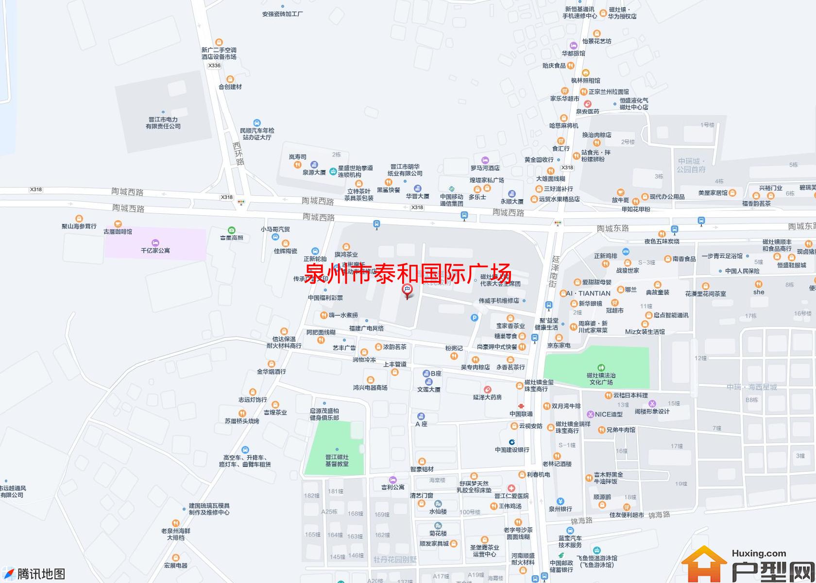 泰和国际广场小区 - 户型网