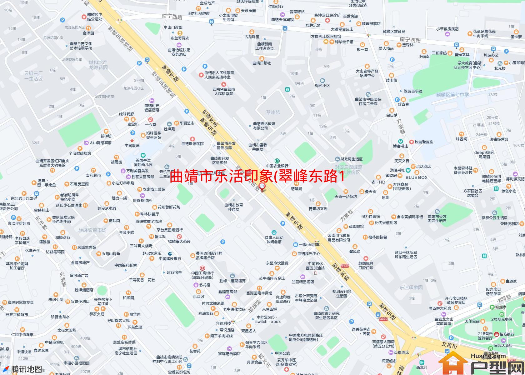 乐活印象(翠峰东路1号)小区 - 户型网