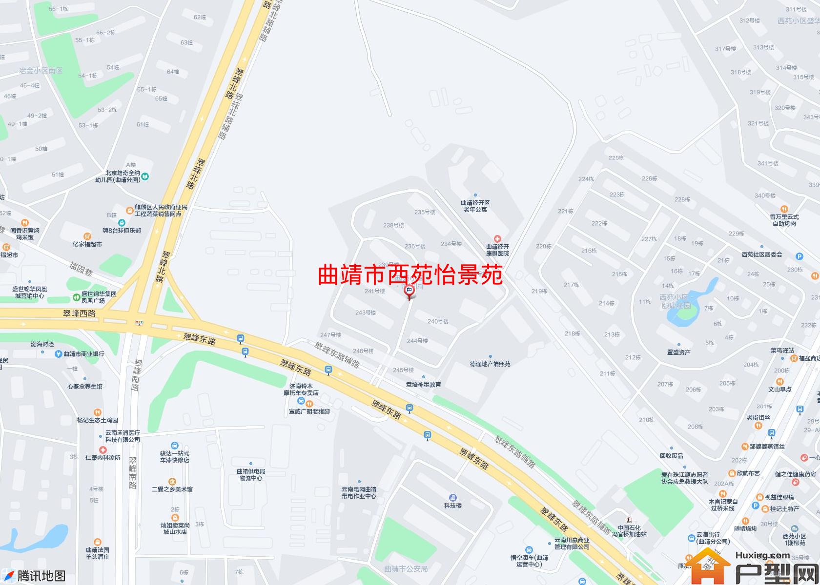 西苑怡景苑小区 - 户型网