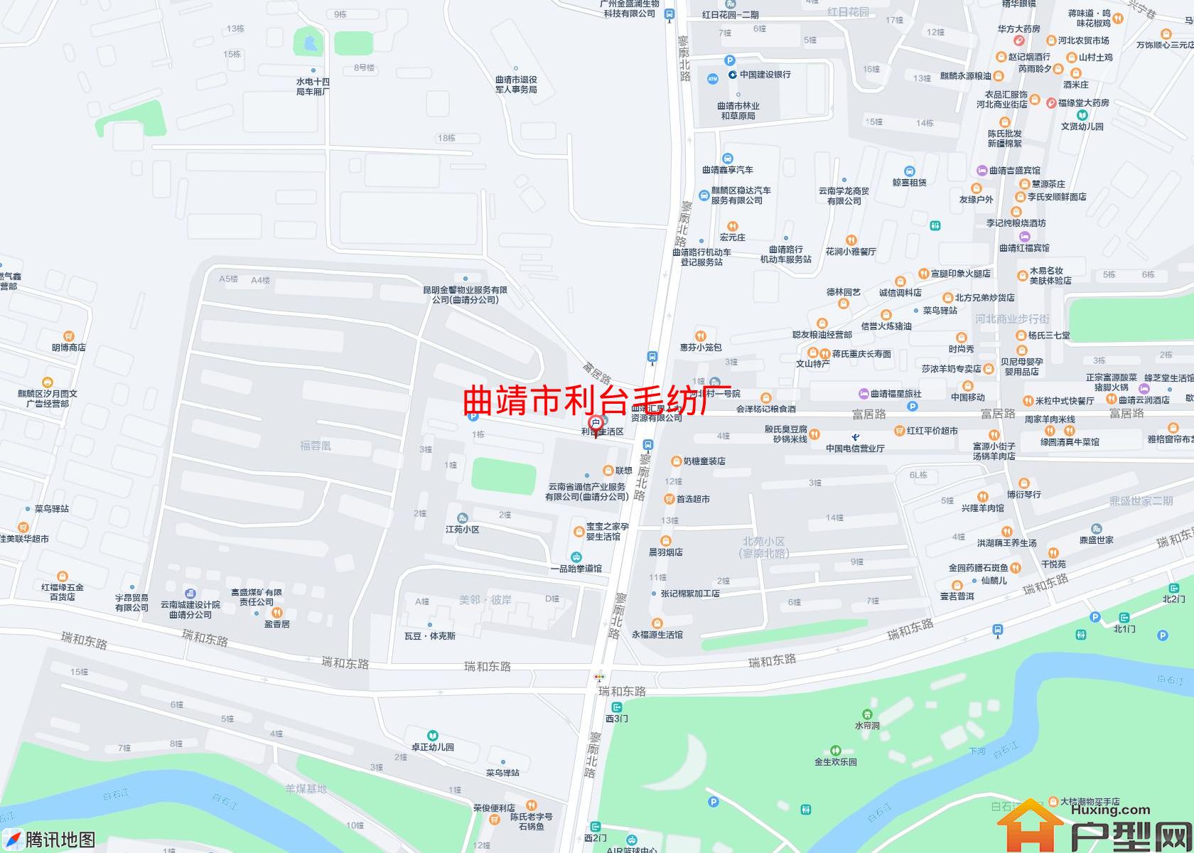 利台毛纺厂小区 - 户型网