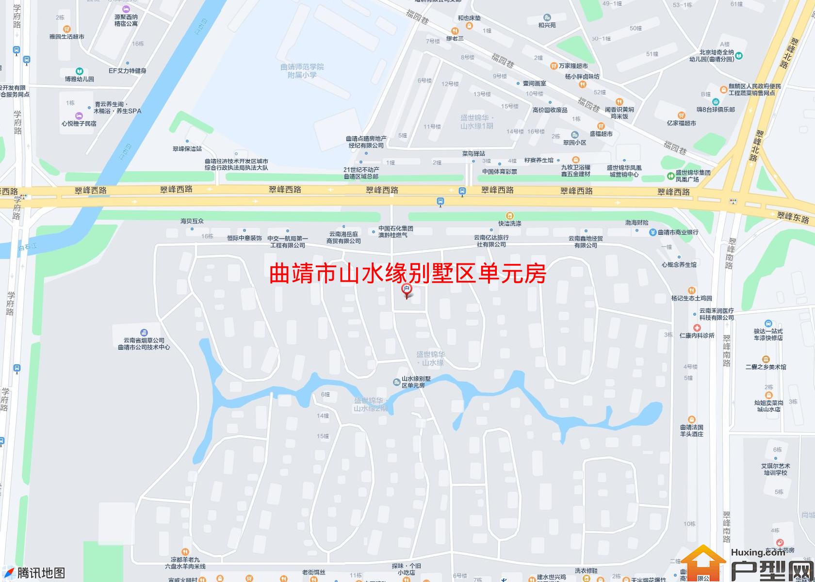 山水缘别墅区单元房小区 - 户型网
