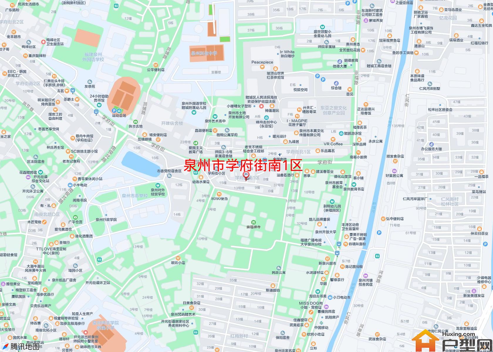学府街南1区小区 - 户型网