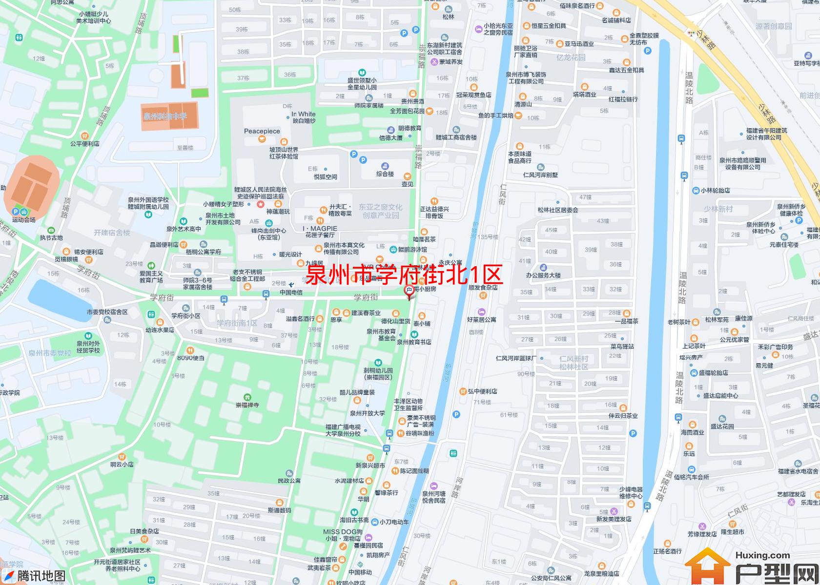 学府街北1区小区 - 户型网