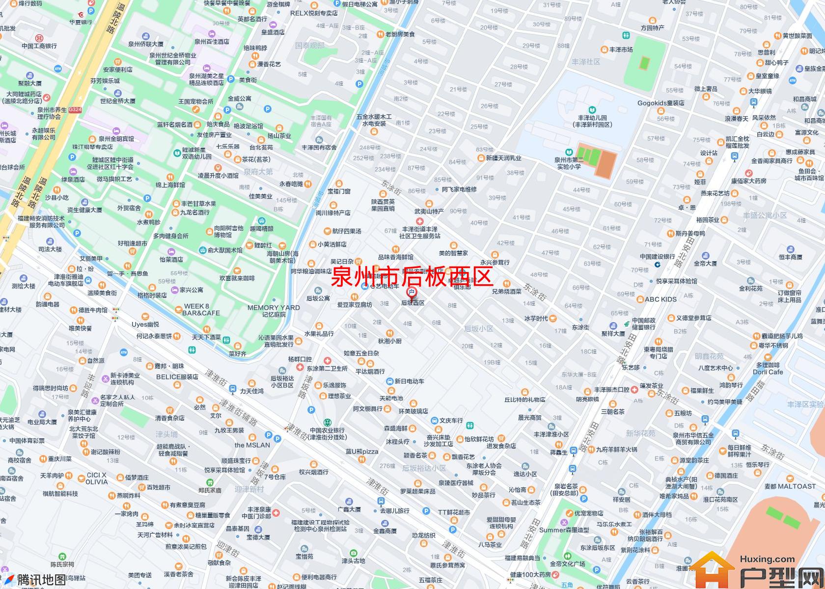 后板西区小区 - 户型网