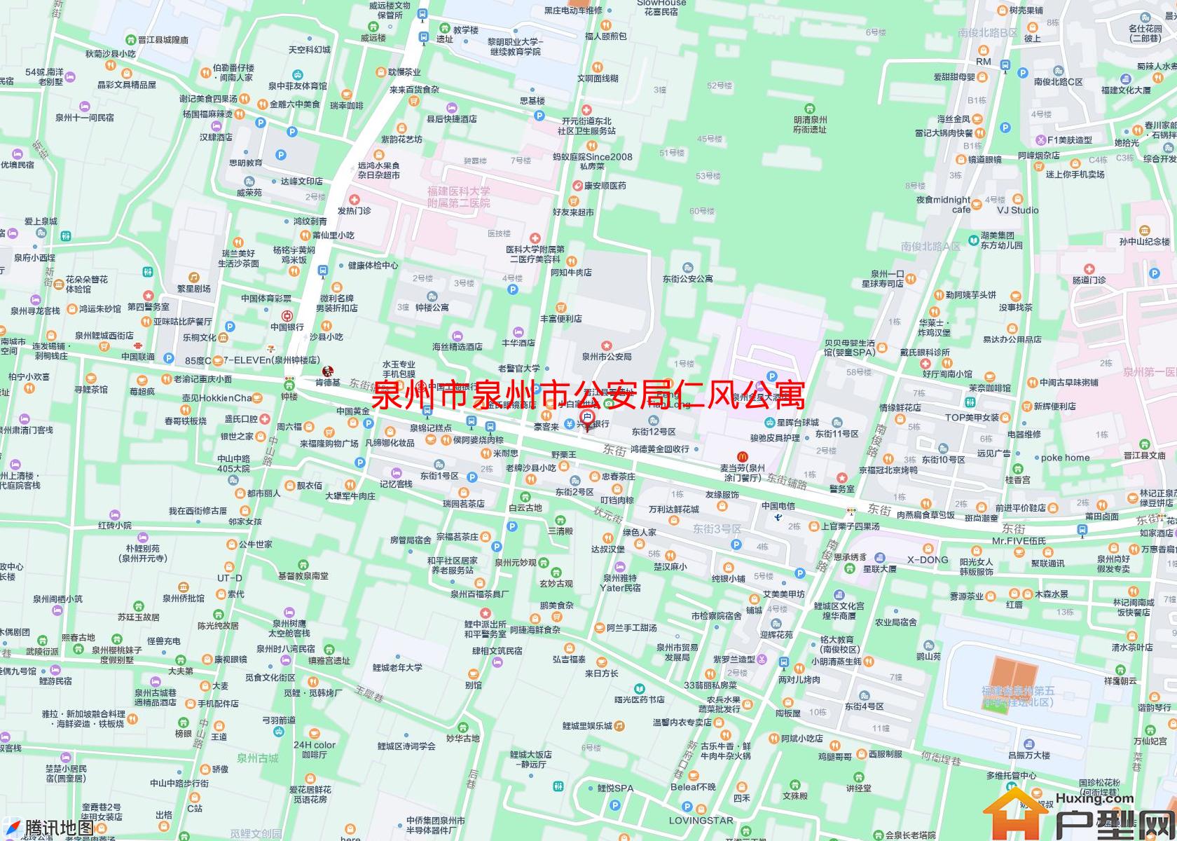 泉州市公安局仁风公寓小区 - 户型网
