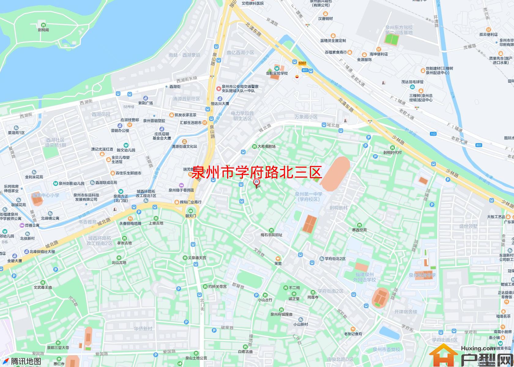 学府路北三区小区 - 户型网