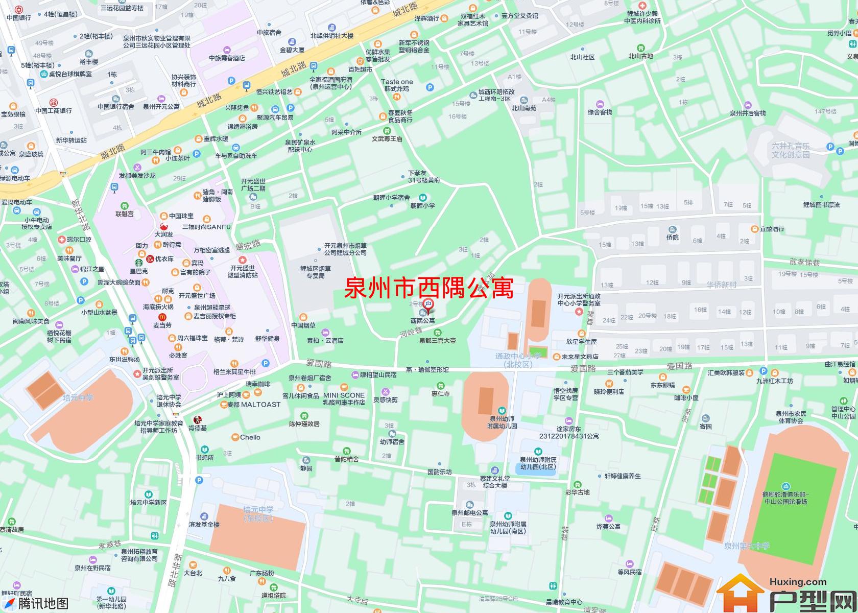 西隅公寓小区 - 户型网