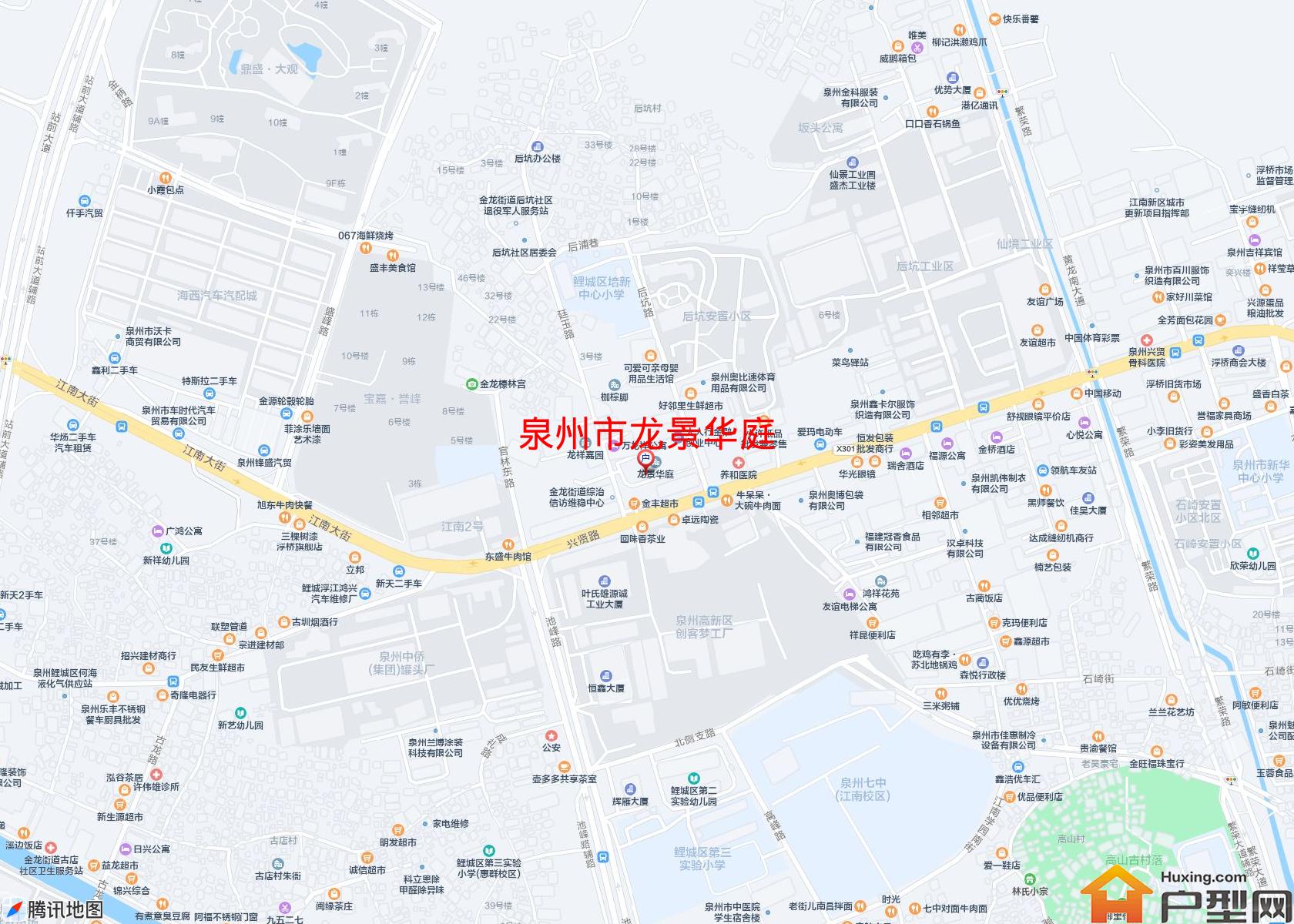 龙景华庭小区 - 户型网