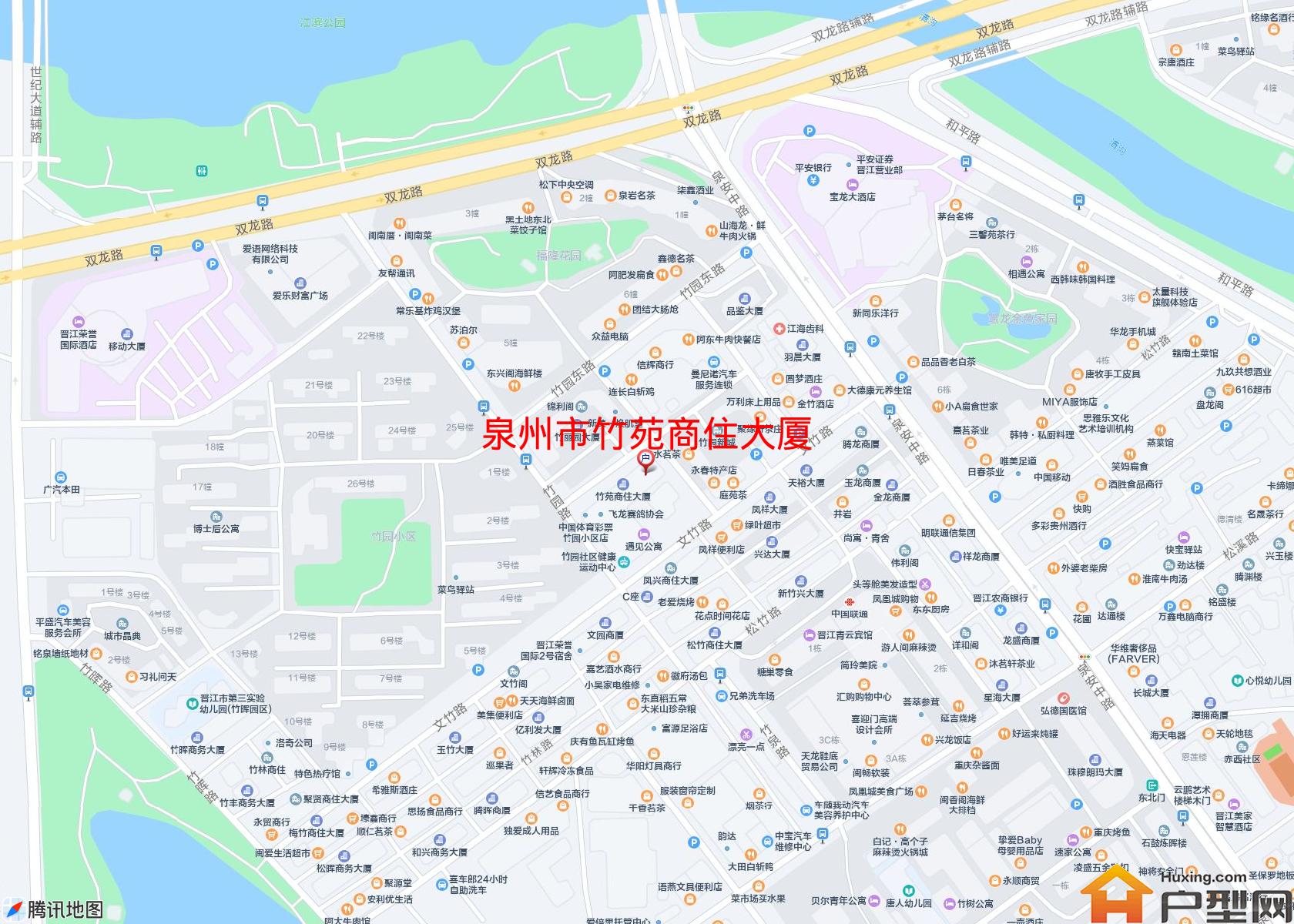 竹苑商住大厦小区 - 户型网
