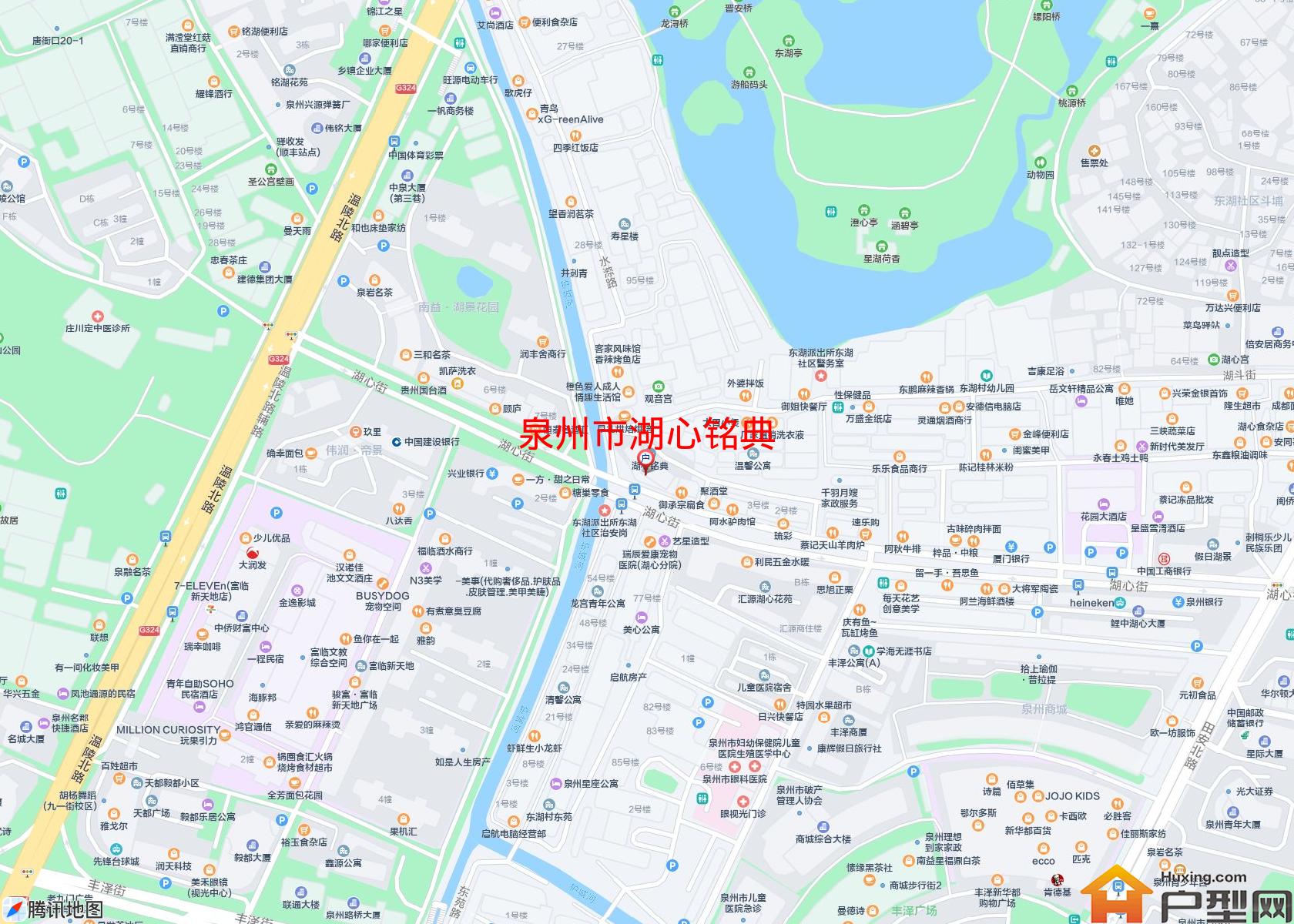 湖心铭典小区 - 户型网