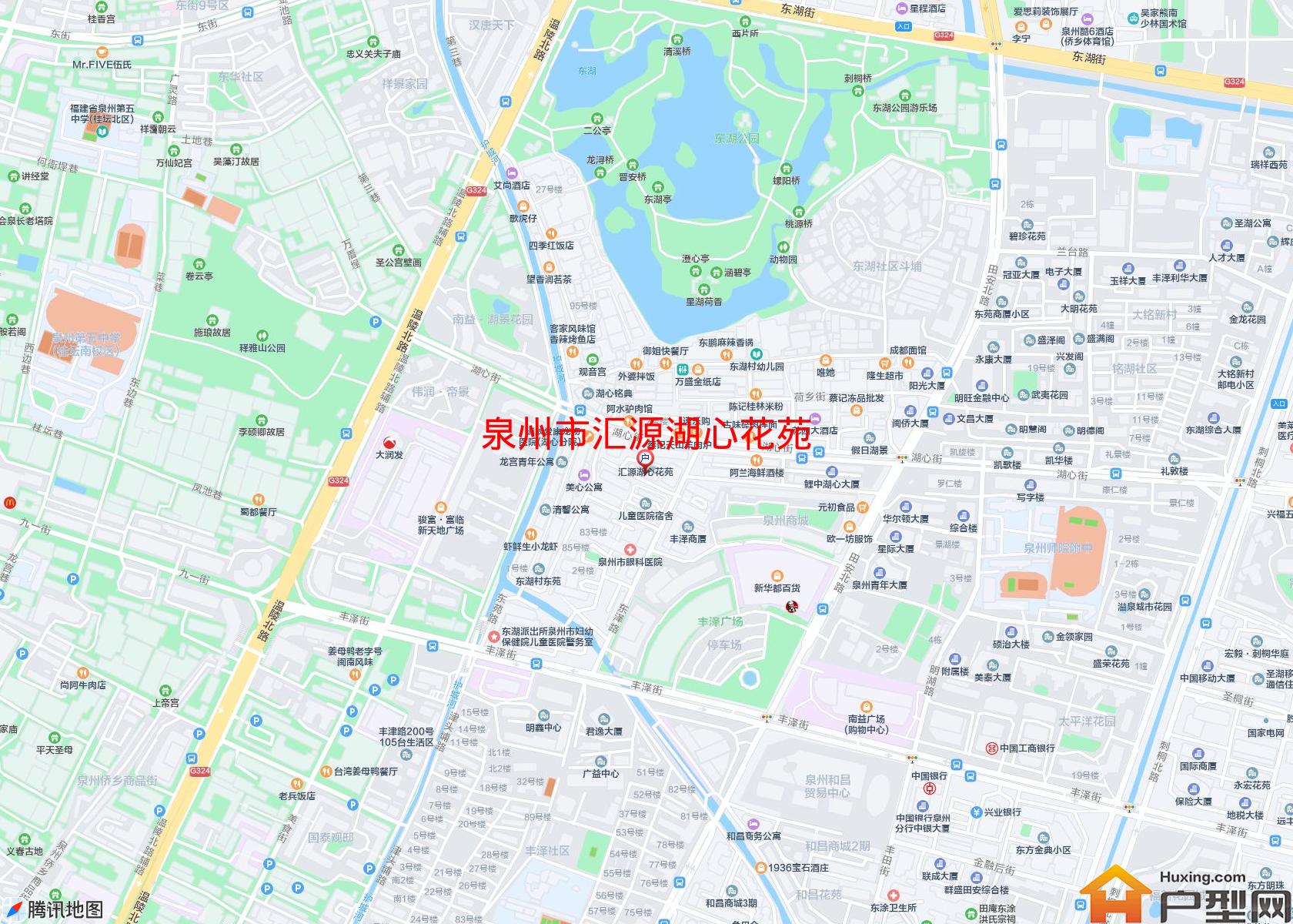 汇源湖心花苑小区 - 户型网
