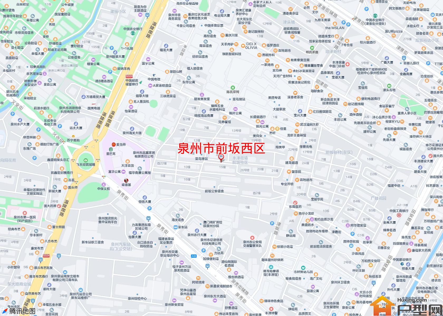 前坂西区小区 - 户型网