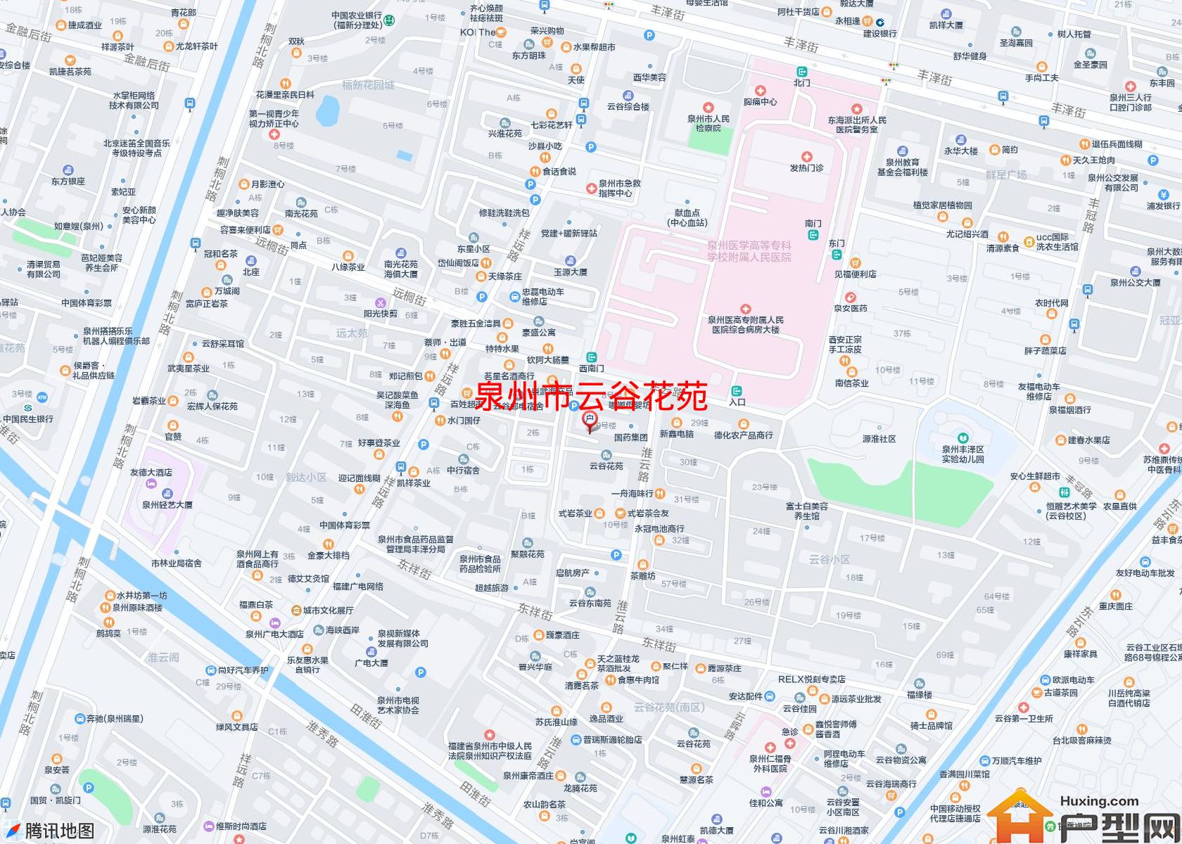 云谷花苑小区 - 户型网