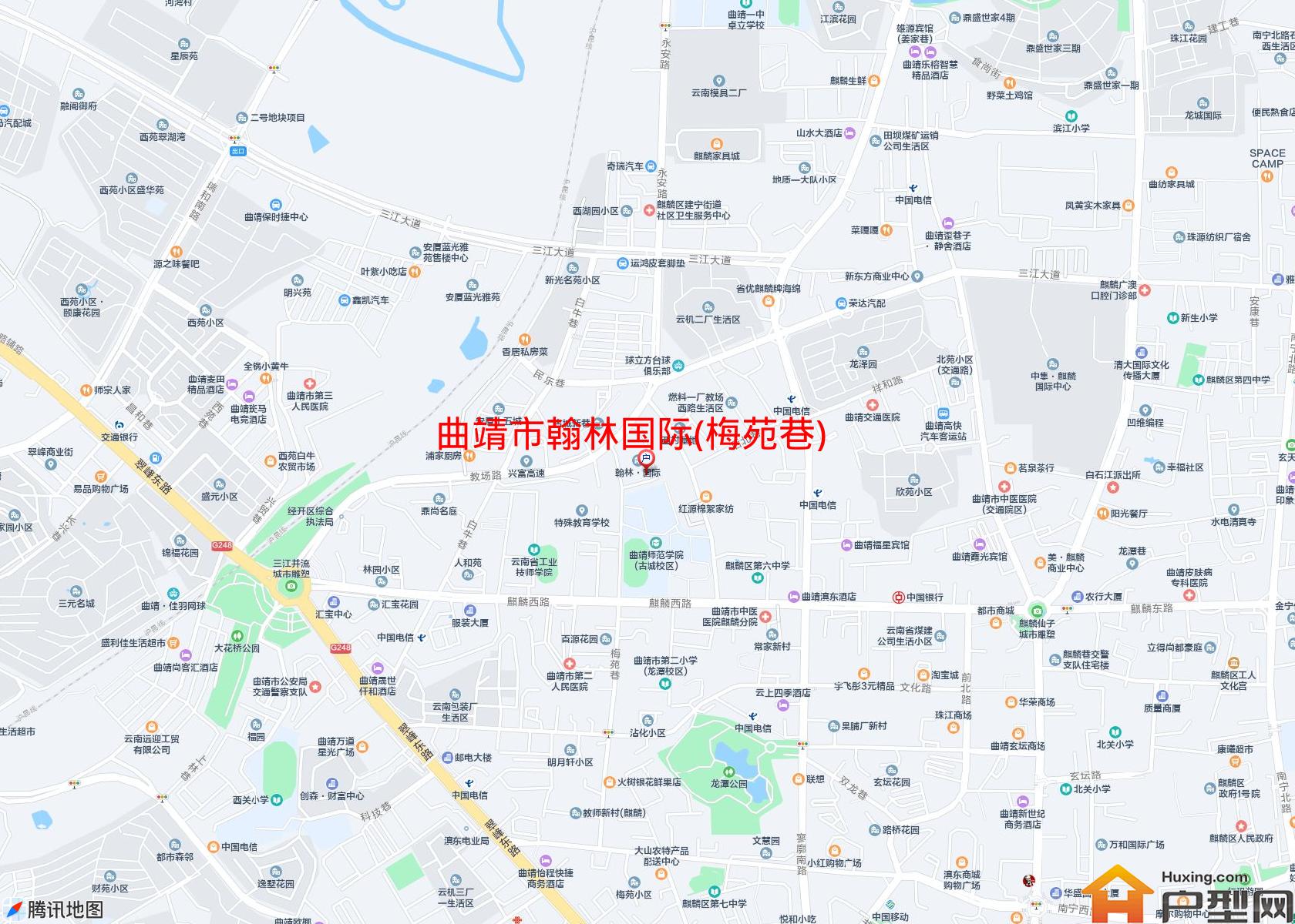 翰林国际(梅苑巷)小区 - 户型网