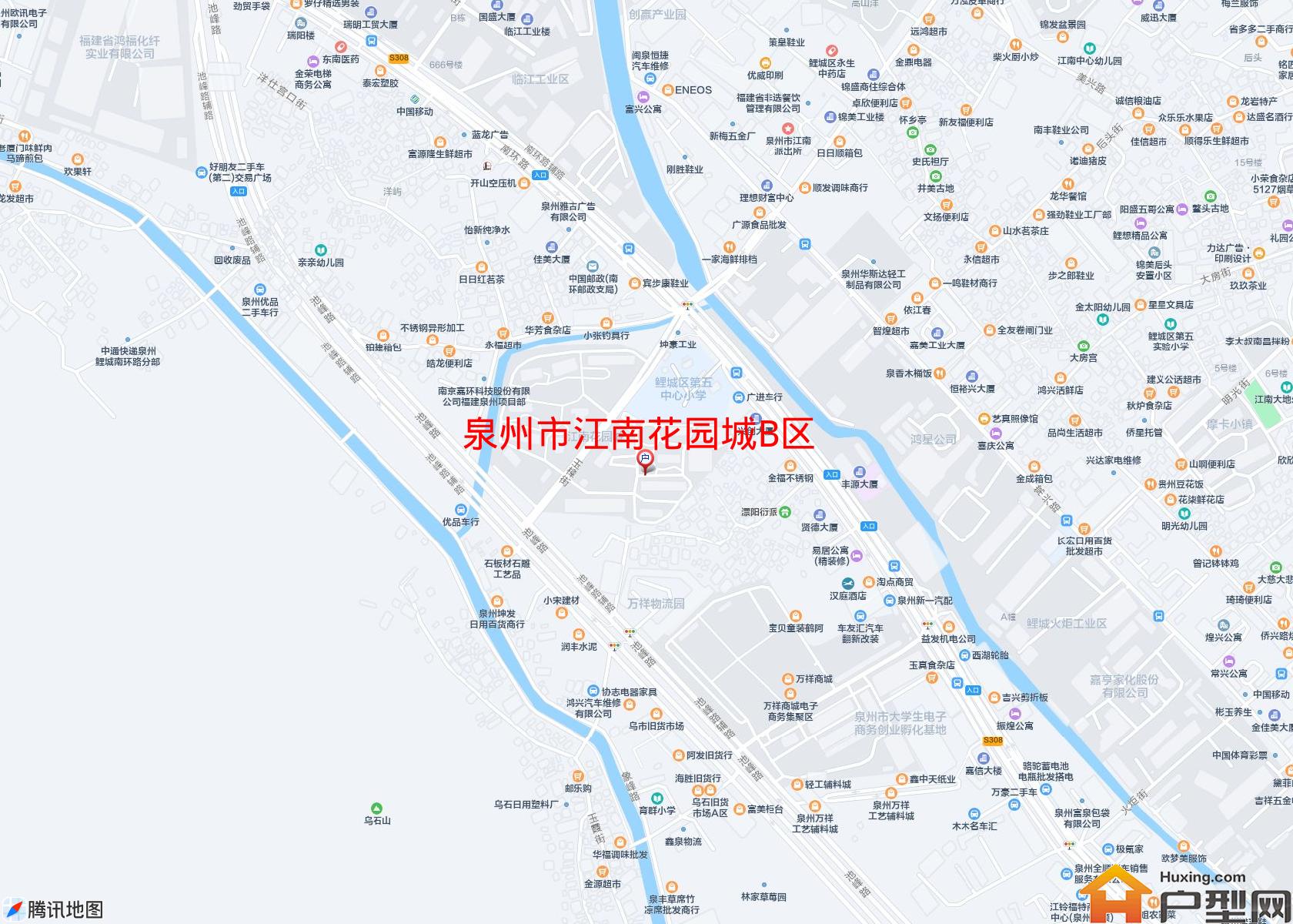 江南花园城B区小区 - 户型网