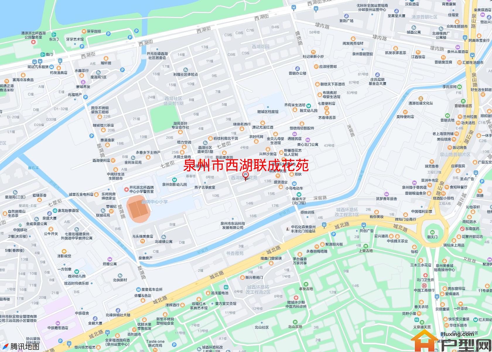 西湖联成花苑小区 - 户型网