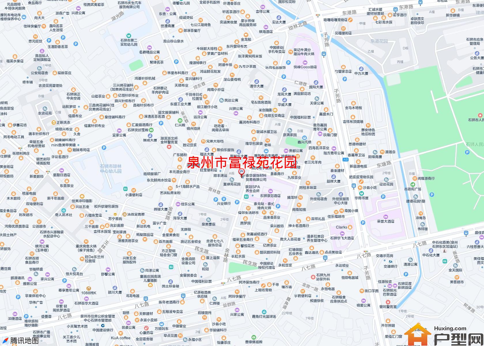 富禄苑花园小区 - 户型网