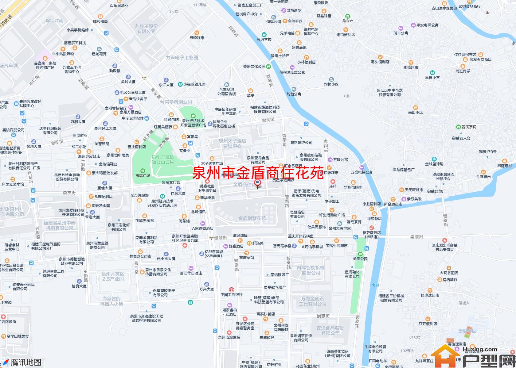 金盾商住花苑小区 - 户型网