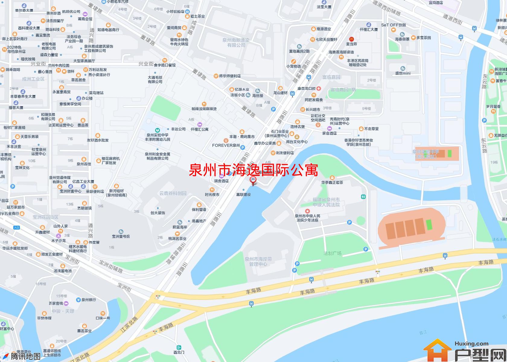 海逸国际公寓小区 - 户型网
