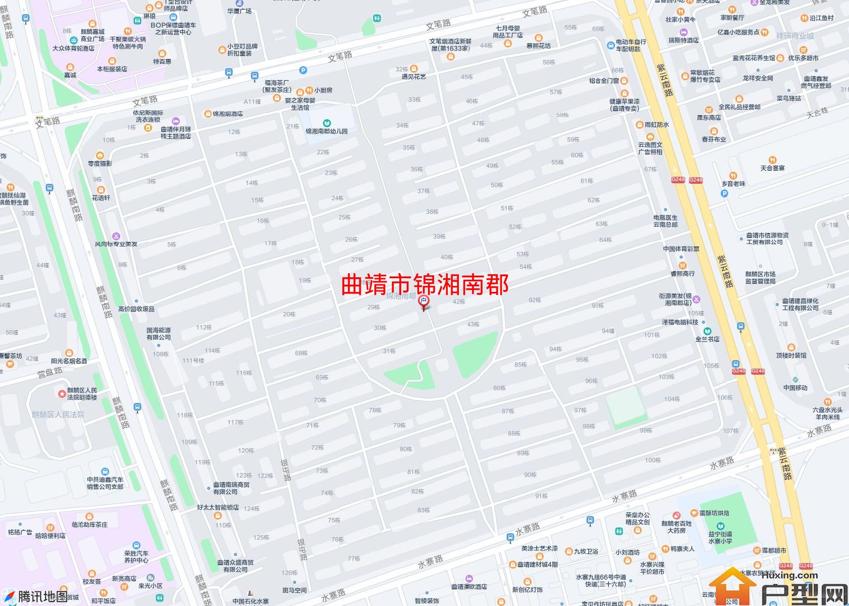 锦湘南郡小区 - 户型网