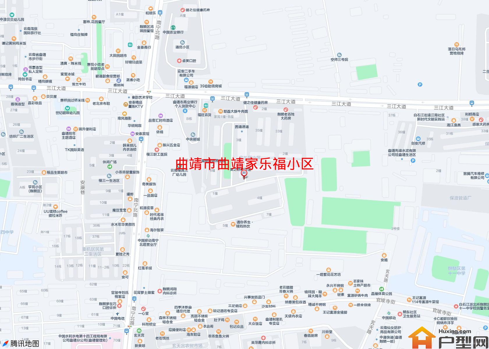 曲靖家乐福小区小区 - 户型网