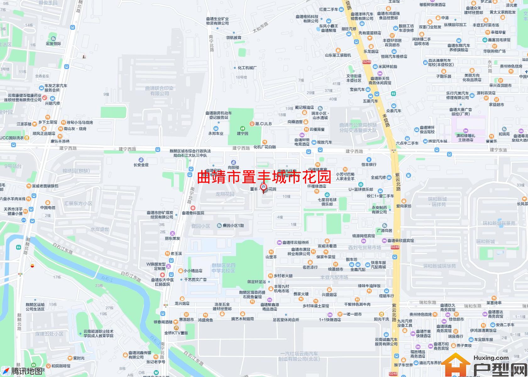 置丰城市花园小区 - 户型网