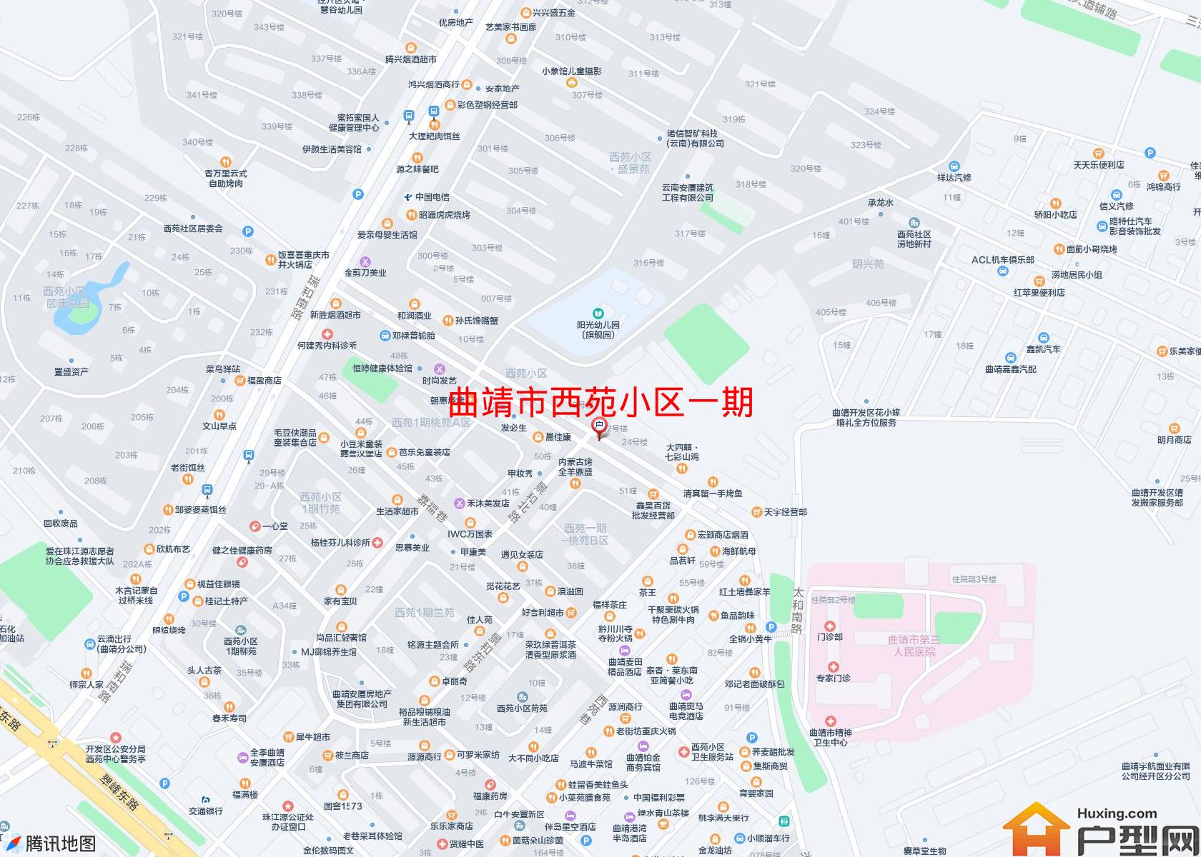西苑小区一期小区 - 户型网