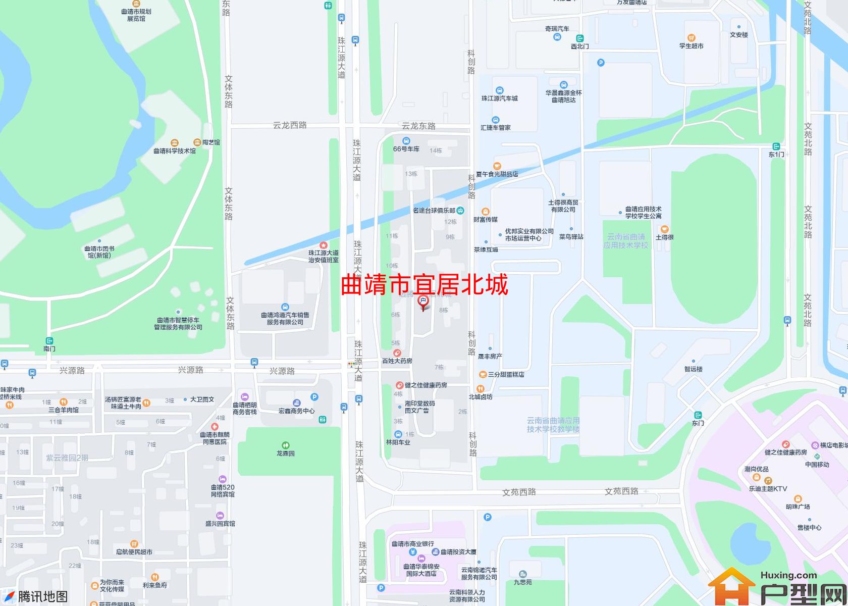 宜居北城小区 - 户型网