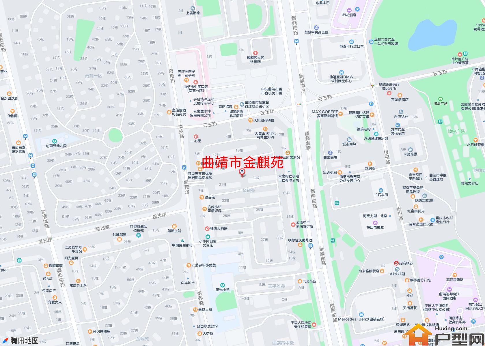 金麒苑小区 - 户型网