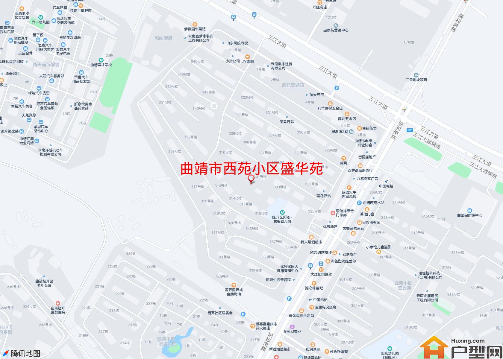 西苑小区盛华苑小区 - 户型网