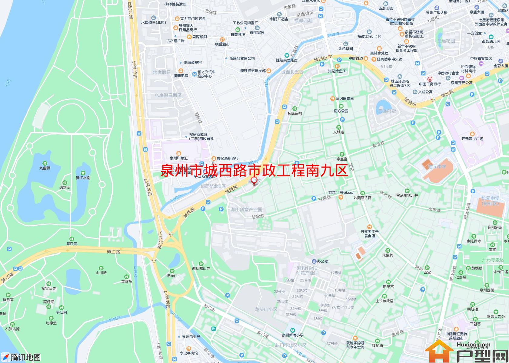 城西路市政工程南九区小区 - 户型网