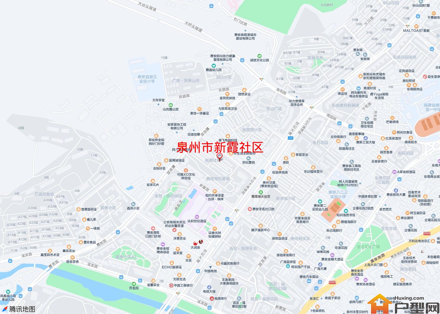 新霞社区小区 - 户型网