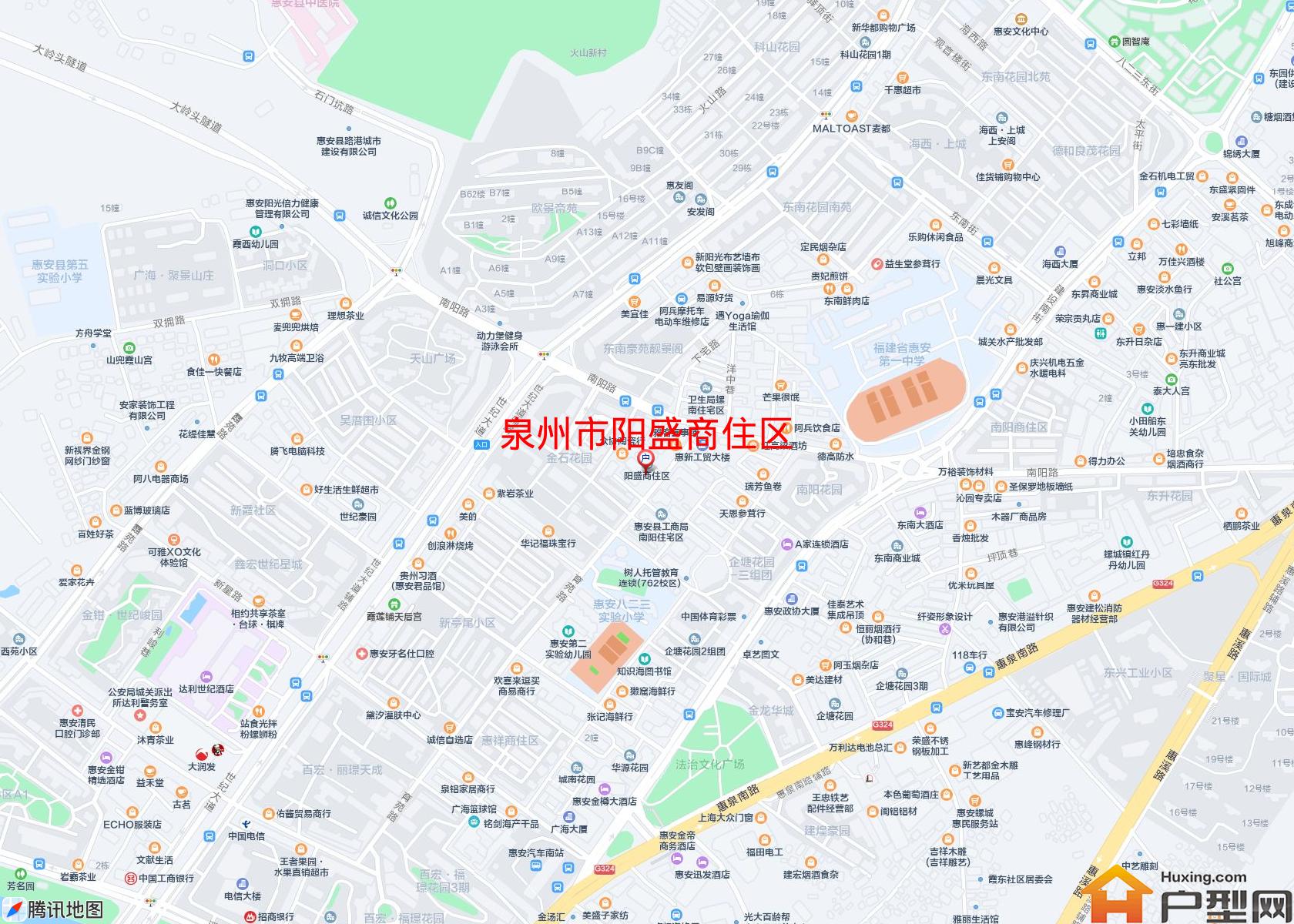 阳盛商住区小区 - 户型网