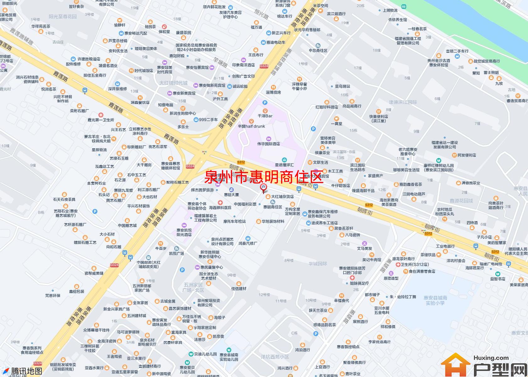 惠明商住区小区 - 户型网