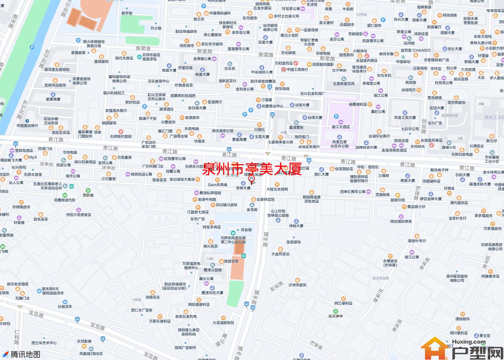 亭美大厦小区 - 户型网