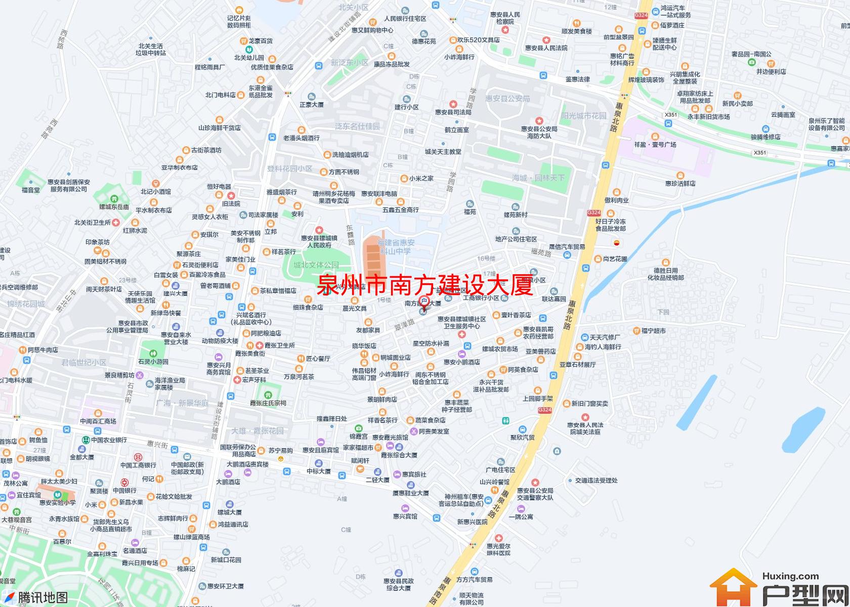 南方建设大厦小区 - 户型网