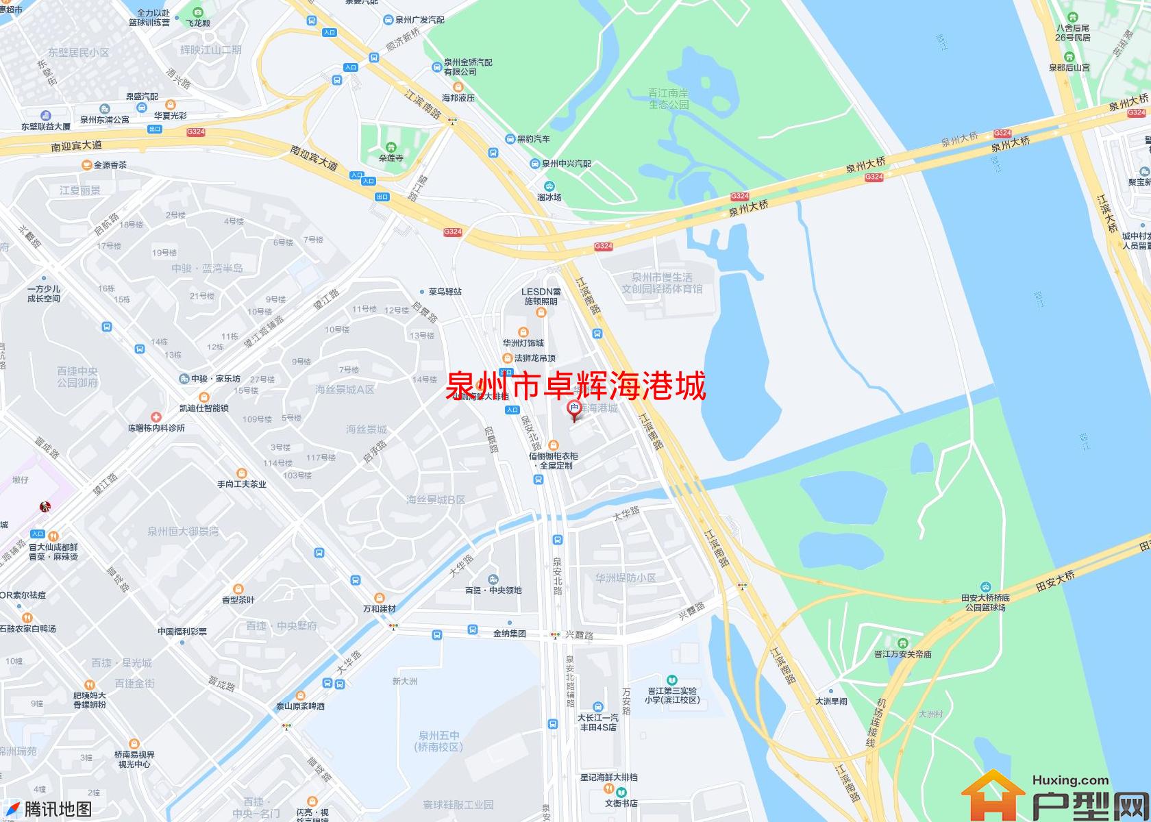 卓辉海港城小区 - 户型网