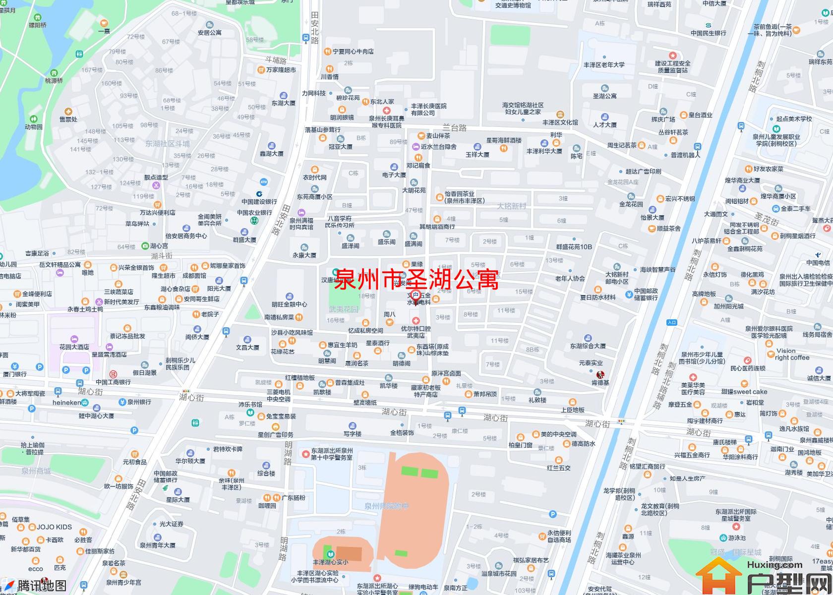 圣湖公寓小区 - 户型网