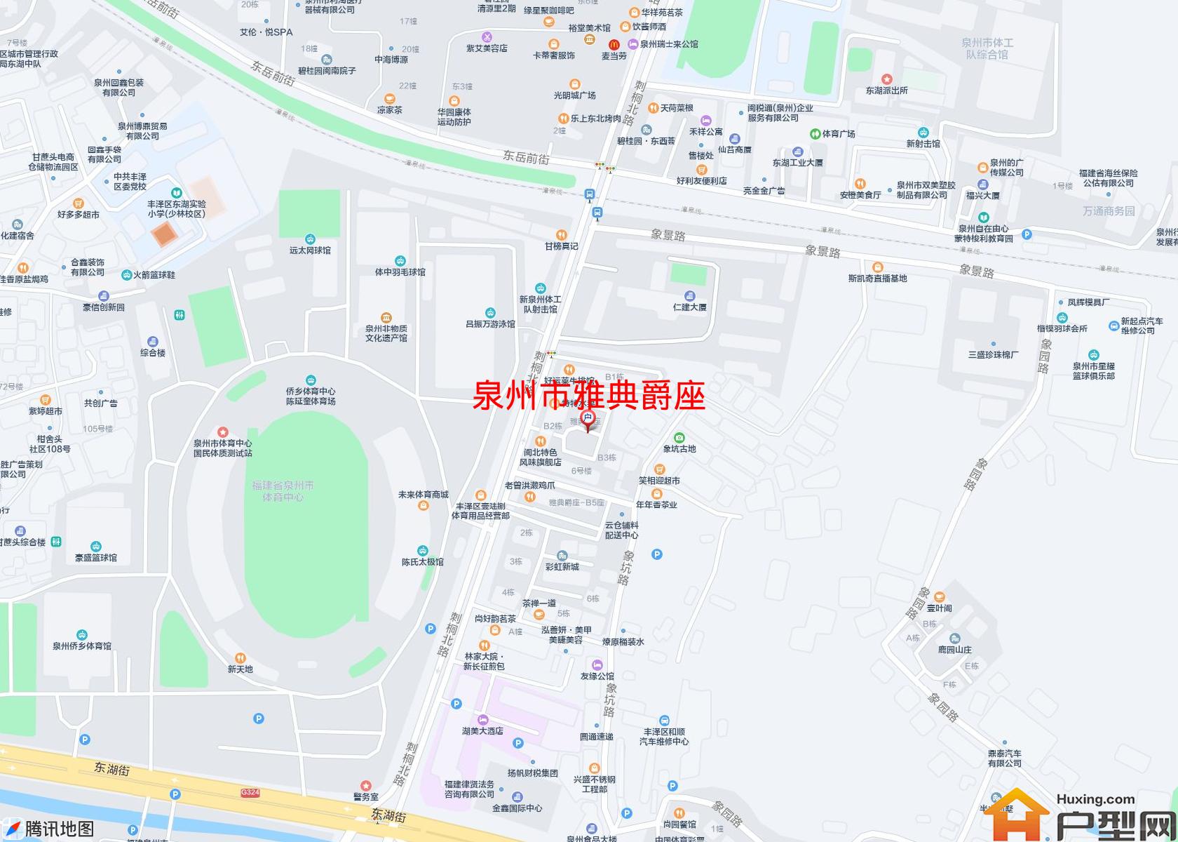 雅典爵座小区 - 户型网