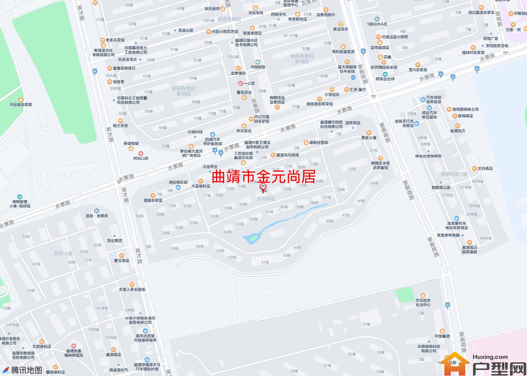 金元尚居小区 - 户型网