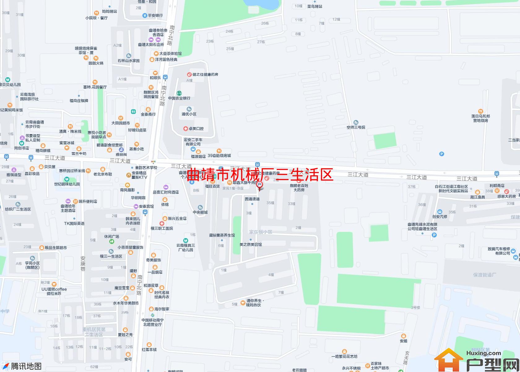 机械厂三生活区小区 - 户型网