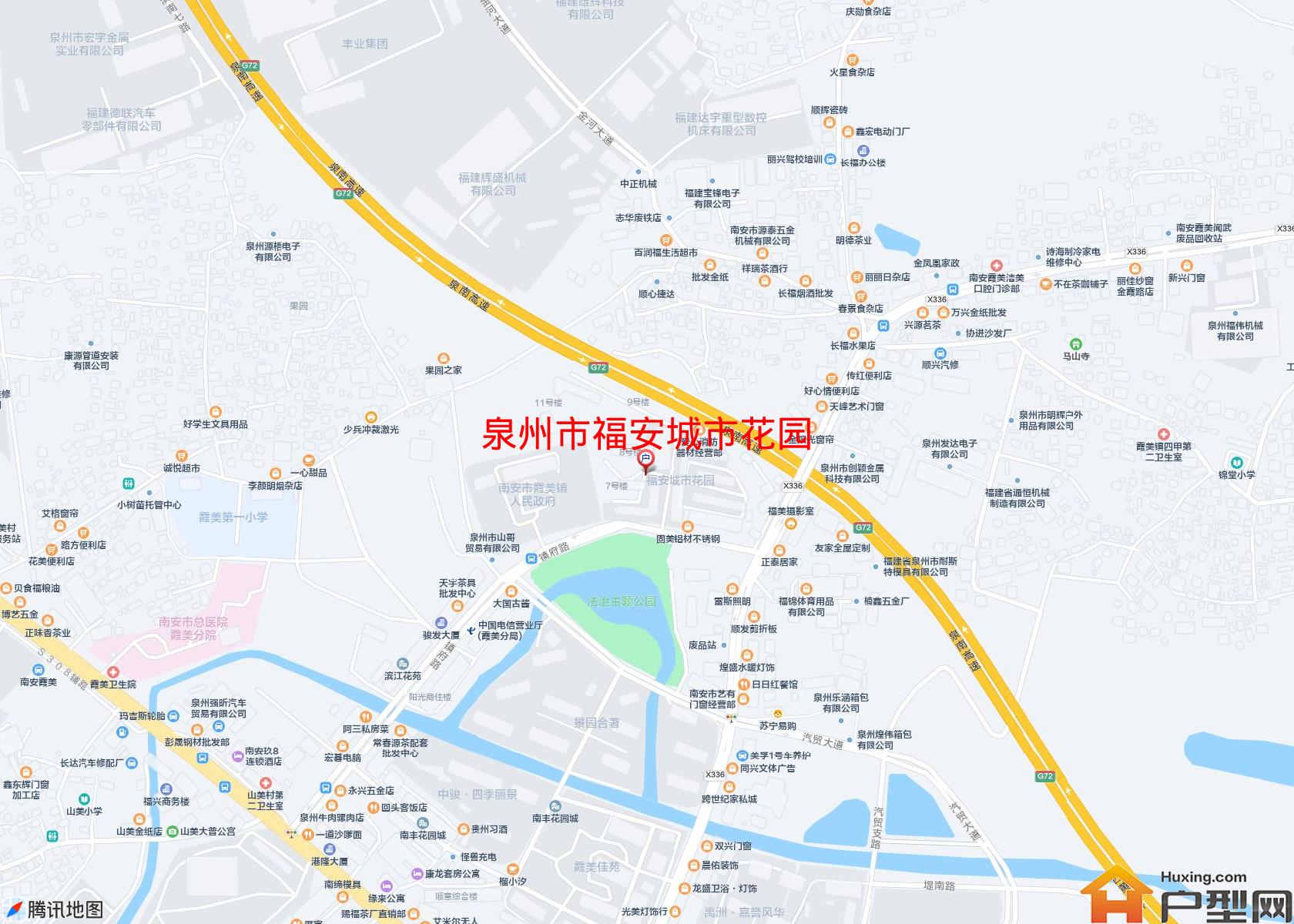 福安城市花园小区 - 户型网