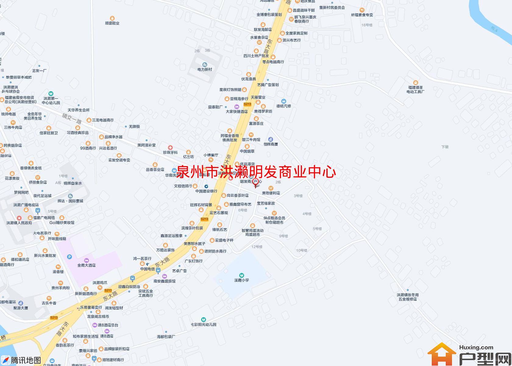 洪濑明发商业中心小区 - 户型网