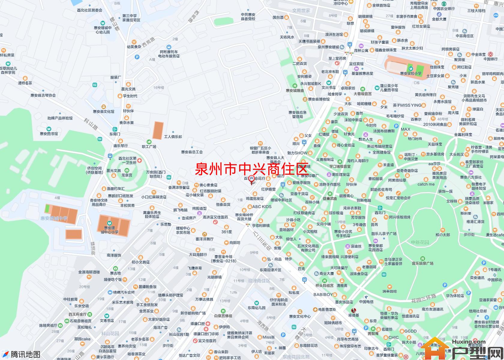 中兴商住区小区 - 户型网